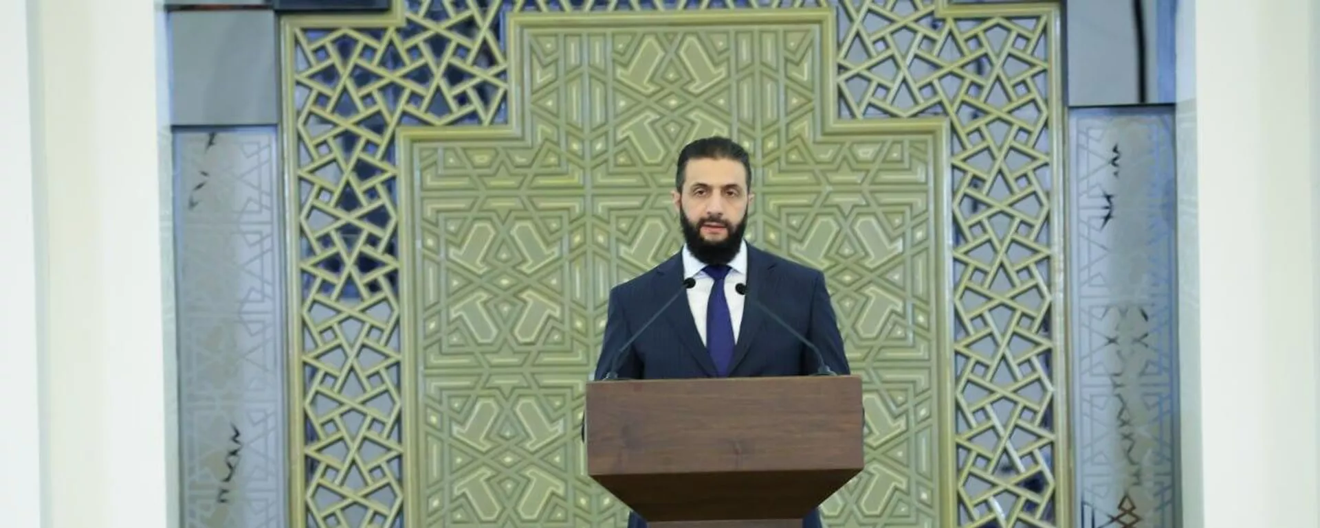 الرئيس السوري للمرحلة الانتقالية أحمد الشرع - سبوتنيك عربي, 1920, 01.06.2025