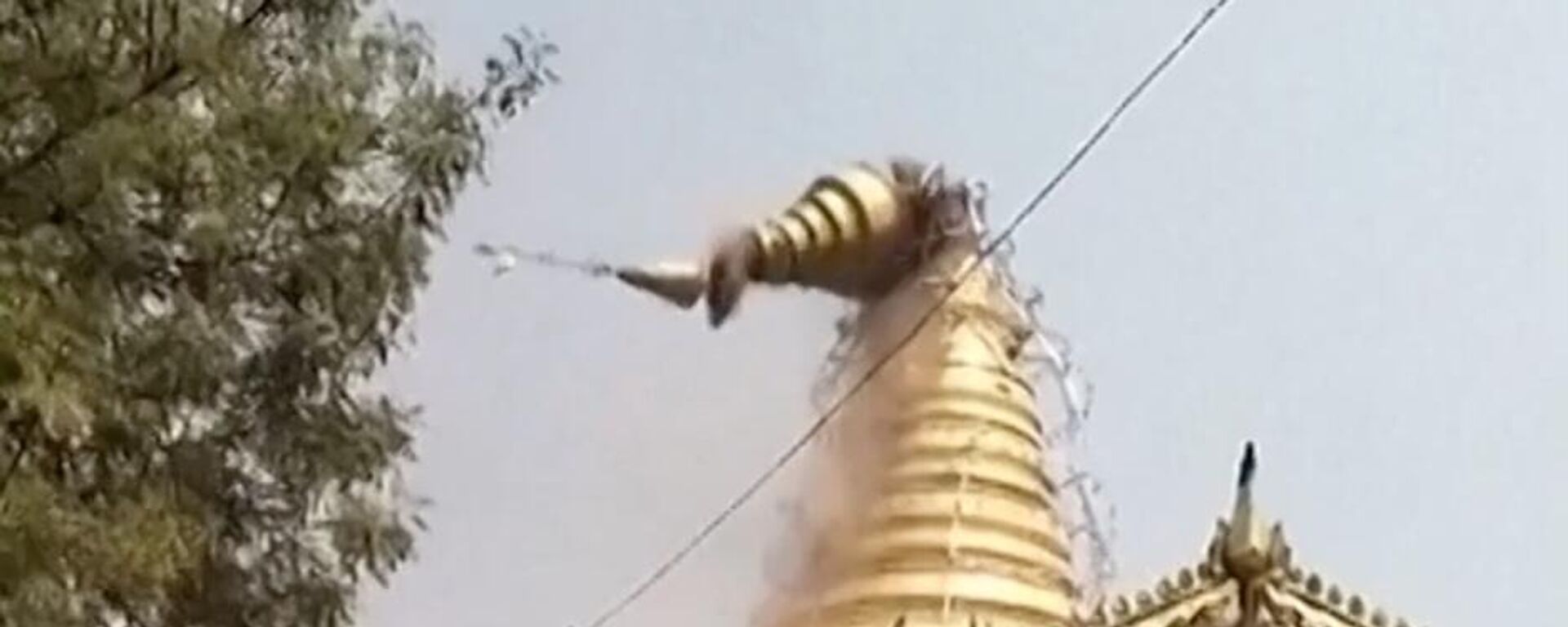 معبد شوي ساريان بعد زلزال ميانمار  - سبوتنيك عربي, 1920, 31.03.2025