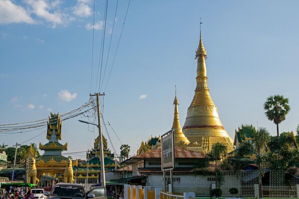 معبد &quot;شوي ساريان&quot; قبل زلزال ميانمار - سبوتنيك عربي