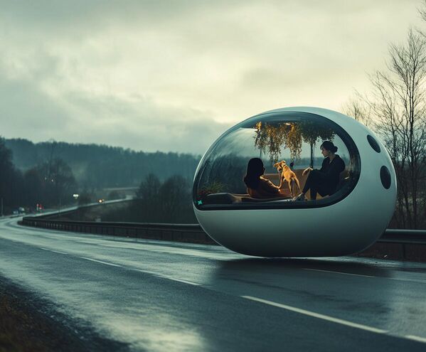 مكوك كروي بيلاروسي يتحرك بصمت وسلاسة على ارتفاع 10 سم. نظام مستقل تمامًا - سبوتنيك عربي