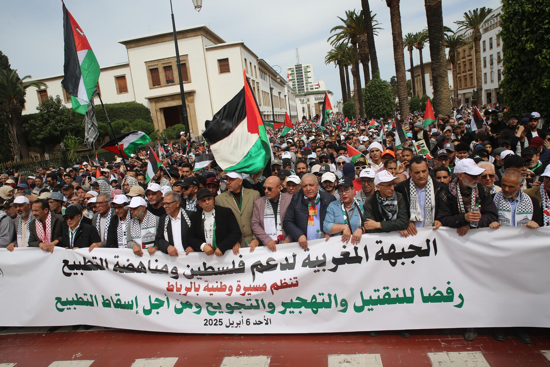 مسيرة تضامنية في المغرب تضامنا مع غزة مسيرة تضامنية في المغرب تضامنا مع غزة - سبوتنيك عربي, 1920, 06.04.2025