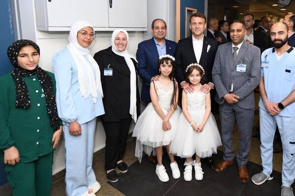 السيسي وماكرون يزوران مدينة العريش
 - سبوتنيك عربي