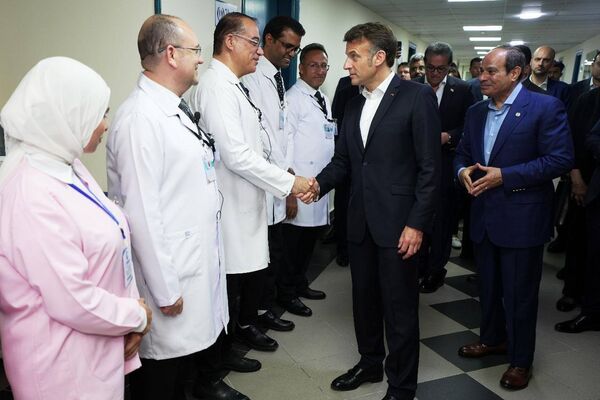 السيسي وماكرون يزوران مدينة العريش
 - سبوتنيك عربي