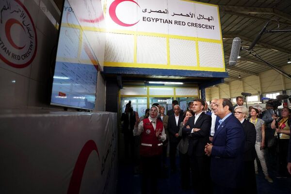 السيسي وماكرون يزوران مدينة العريش
 - سبوتنيك عربي