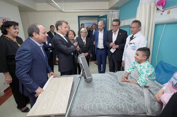 السيسي وماكرون يزوران مدينة العريش
 - سبوتنيك عربي