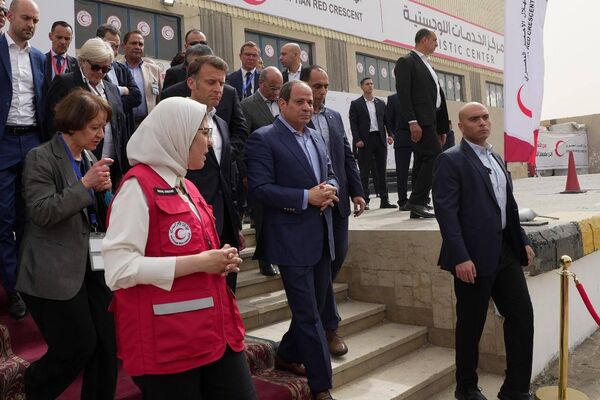 السيسي وماكرون يزوران مدينة العريش
 - سبوتنيك عربي