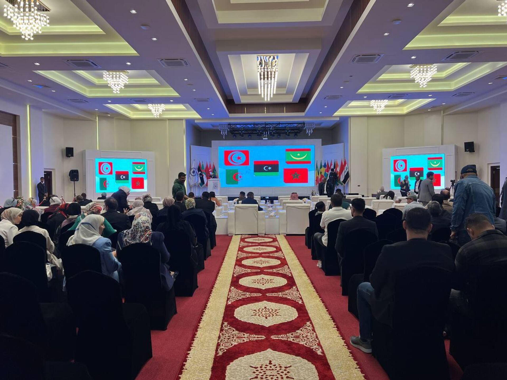 المؤتمر الأول للاتحاد المغاربي للصحفيين في بنغازي - سبوتنيك عربي, 1920, 12.04.2025