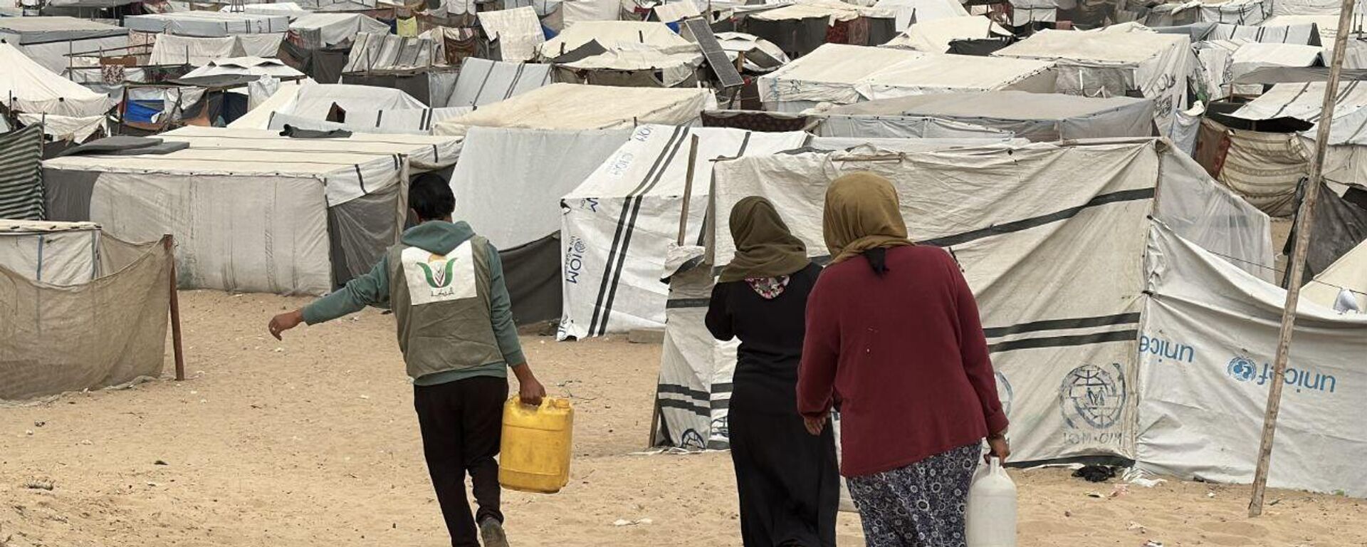 تفاقم أزمة المياه في قطاع غزة تعمق معاناة السكان  - سبوتنيك عربي, 1920, 16.04.2025