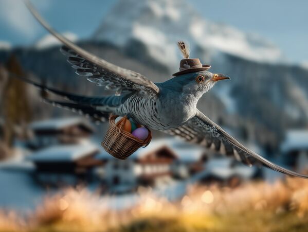 طائر الوقواق في عيد الفصح، سويسرا - سبوتنيك عربي