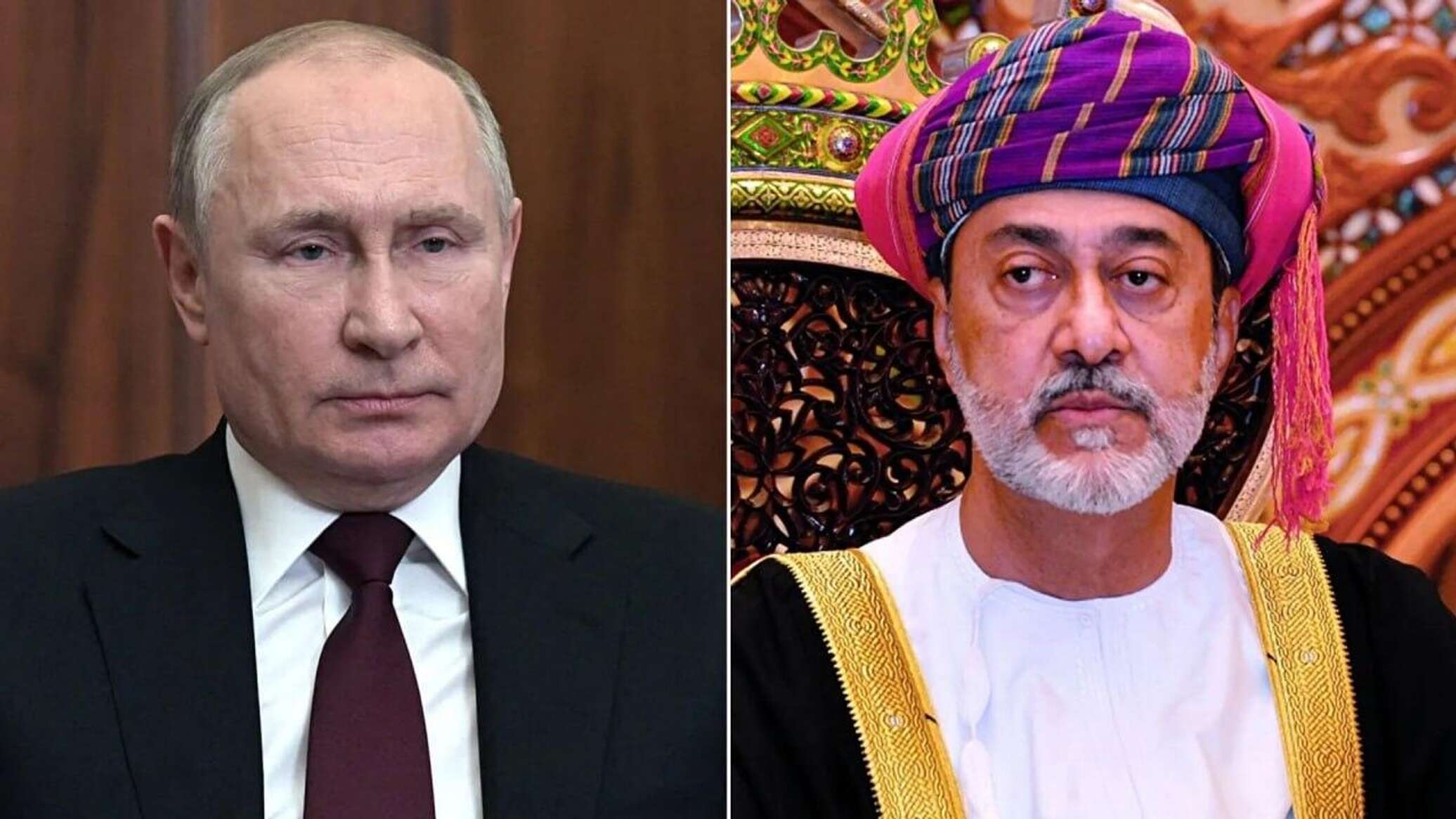 بوتين يجري محادثات مع سلطان عمان في موسكو