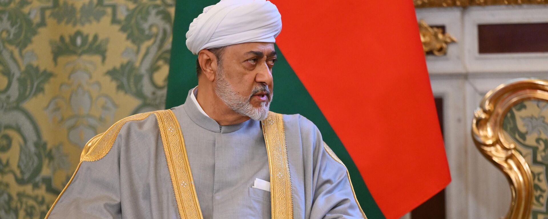 الرئيس فلاديمير بوتين يلتقي بسلطان عُمان هيثم بن طارق آل سعيد في موسكو - سبوتنيك عربي, 1920, 22.04.2025