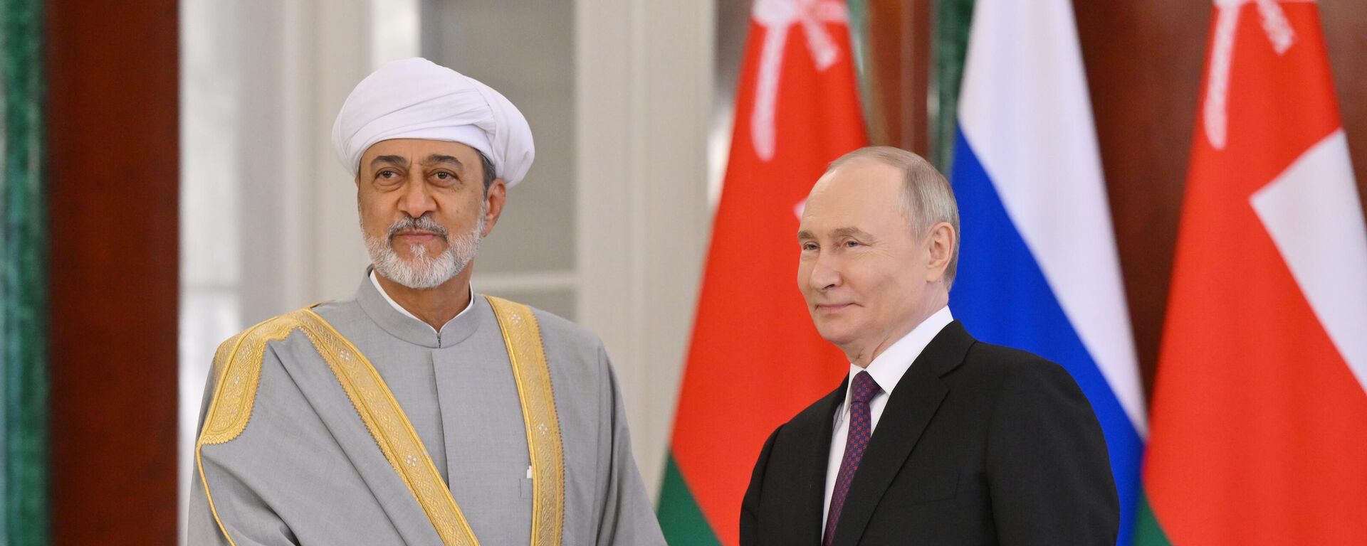 الرئيس فلاديمير بوتين يلتقي سلطان عمان هيثم بن طارق آل سعيد - سبوتنيك عربي, 1920, 22.04.2025