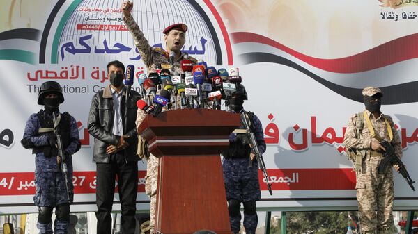 العميد يحيى سريع، المتحدث باسم جماعة أنصار الله اليمنية - سبوتنيك عربي