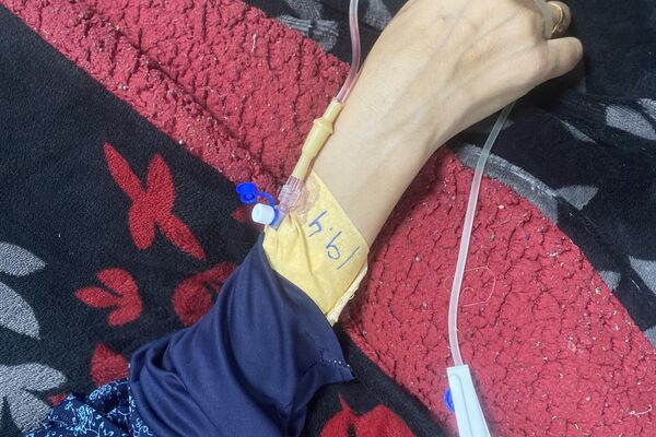 صور تظهر مرضى السرطان في إحدى مستشفيات قطاع غزة صور تظهر مرضى السرطان في إحدى مستشفيات قطاع غزة - سبوتنيك عربي