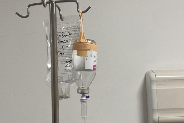 صور تظهر مرضى السرطان في إحدى مستشفيات قطاع غزة صور تظهر مرضى السرطان في إحدى مستشفيات قطاع غزة - سبوتنيك عربي