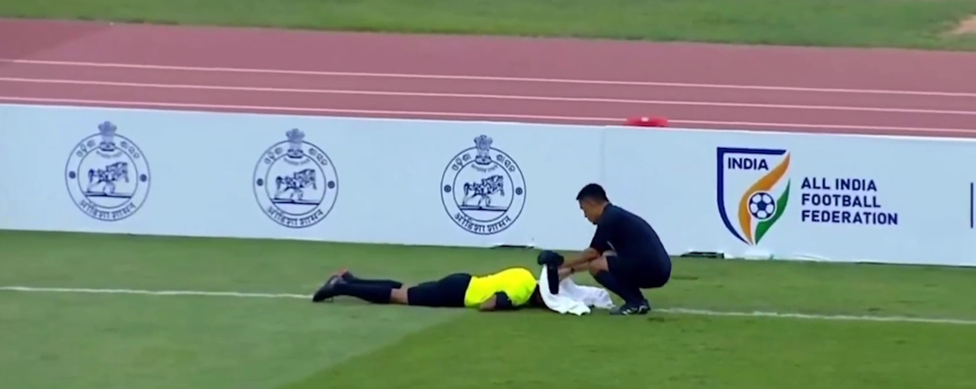 صورة لهجوم سرب من النحل على اللاعبين خلال مباراة كرة قدم  - سبوتنيك عربي, 1920, 29.04.2025