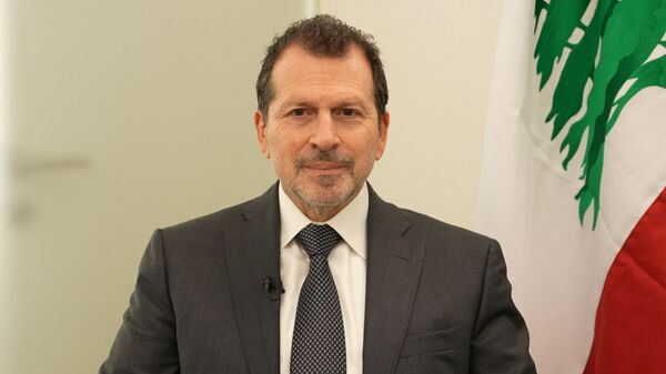 وزير المهجرين والذكاء الاصطناعي اللبناني كمال شحادة - سبوتنيك عربي