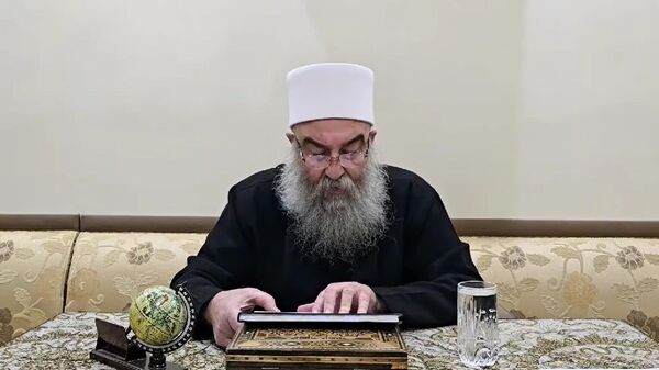 شيخ عقل طائفة الموحدين الدروز في سوريا الشيخ حكمت الهجري - سبوتنيك عربي