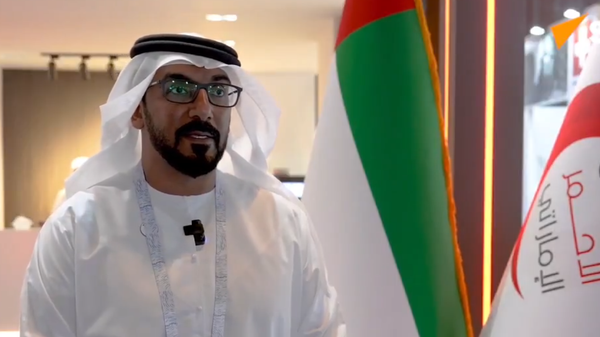 حمود الجنيبي، أحد مسؤولي هيئة الهلال الأحمر الإماراتي - سبوتنيك عربي