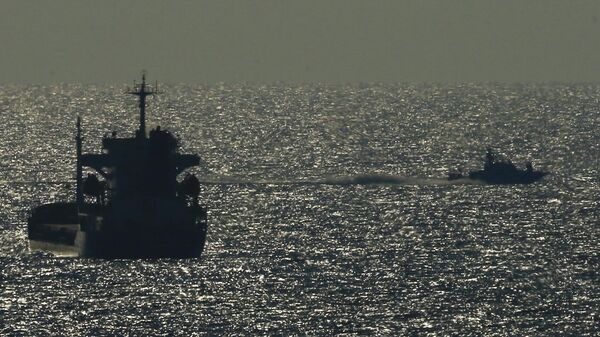 زوارق حربية إسرائيلية تعترض سفينة مساعدات متجهة إلى قطاع غزة - سبوتنيك عربي