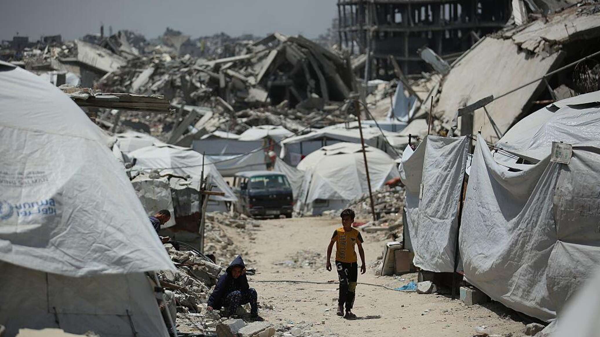 الحكومة الفلسطينية تعلن غزة "منطقة مجاعة"