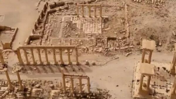 6 يونيو 2016. المجمع التاريخي والمعماري لمدينة تدمر القديمة في محافظة حمص السورية - سبوتنيك عربي
