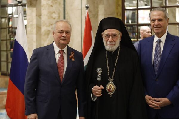 السفارة الروسية في بيروت تنظم حفل استقبال بمناسبة الذكرى الثمانين للنصر في الحرب الوطنية العظمى. السفارة الروسية في بيروت تنظم حفل استقبال بمناسبة الذكرى الثمانين للنصر في الحرب الوطنية العظمى. - سبوتنيك عربي