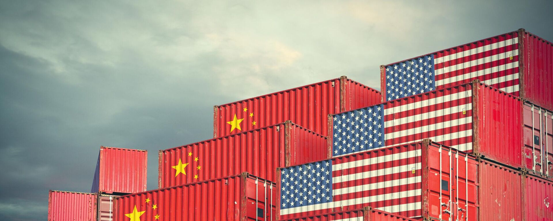 أزمة البضائع الصينية والأمريكية بسبب الرسوم الجمركية - سبوتنيك عربي, 1920, 12.05.2025