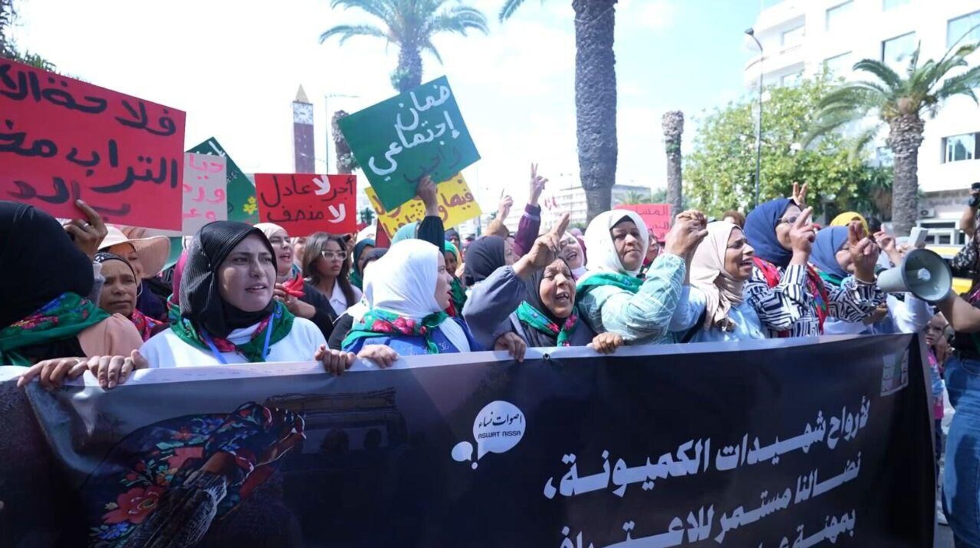 تونس عاملات الفلاحة ينتفضن ويهددن بأول إضراب عام نسوي يهز المناطق الفلاحية في البلاد - سبوتنيك عربي, 1920, 12.05.2025