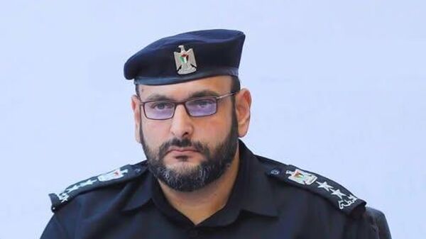 العميد أحمد عبد إبراهيم القدرة، مدير شرطة مكافحة المخدرات الفلسطينية - سبوتنيك عربي