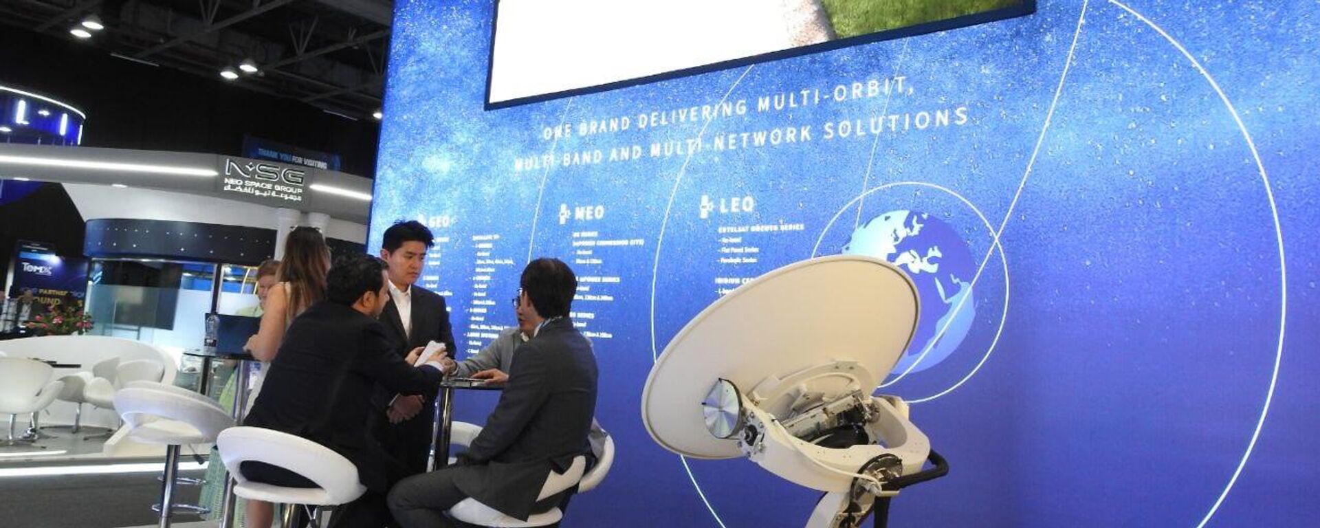 انطلاق فعاليات مؤتمر سات إكسبو الشرق الأوسط في دبي - سبوتنيك عربي, 1920, 13.05.2025