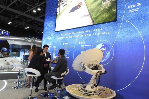 انطلاق فعاليات مؤتمر سات إكسبو الشرق الأوسط في دبي - سبوتنيك عربي