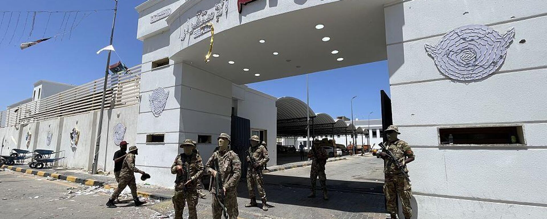 أحد المقرات التابعة لجهاز الدعم والاستقرار في منطقة بوسليم بالعاصمة الليبية طرابلس - سبوتنيك عربي, 1920, 14.05.2025