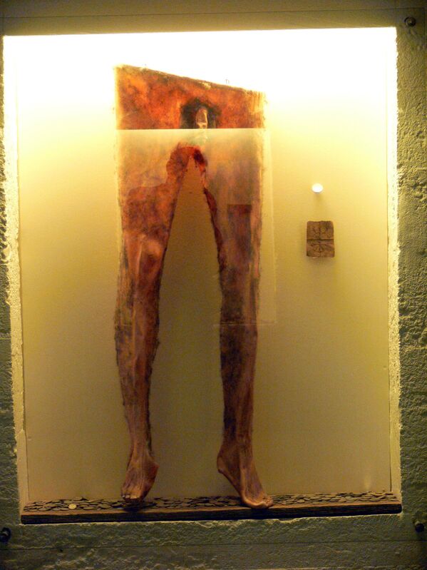 بنطال الشيطان في متحف بولونغارفيك للسحر والشعوذة في أيسلندا. ووفقًا لكتاب سحر قديم، يجلب هذا البنطال الثروة. بنطال الشيطان في متحف بولونغارفيك للسحر والشعوذة في أيسلندا. ووفقًا لكتاب سحر قديم، يجلب هذا البنطال الثروة. - سبوتنيك عربي