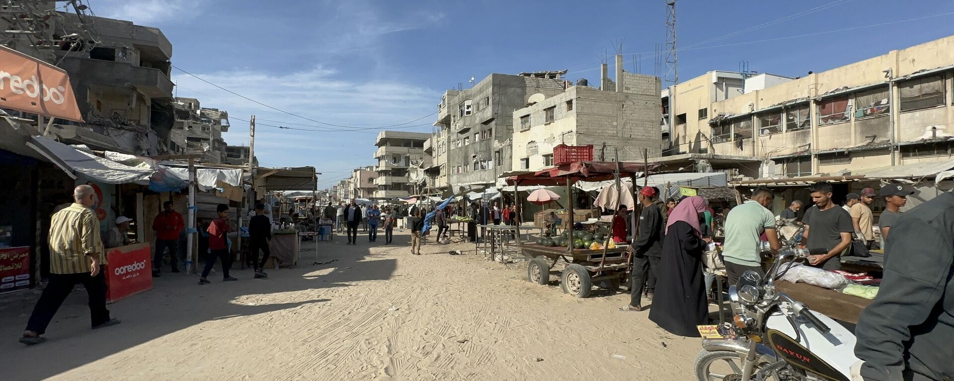 ارتفاع حاد في الأسعار واختفاء مجموعات غذائية كاملة من أسواق قطاع غزة - سبوتنيك عربي, 1920, 26.05.2025