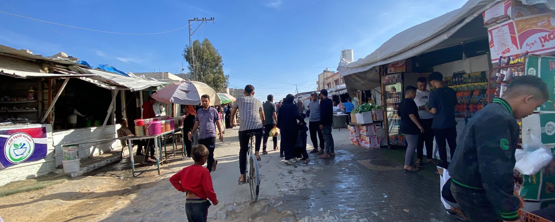ارتفاع حاد في الأسعار واختفاء مجموعات غذائية كاملة من أسواق قطاع غزة - سبوتنيك عربي, 1920, 26.05.2025