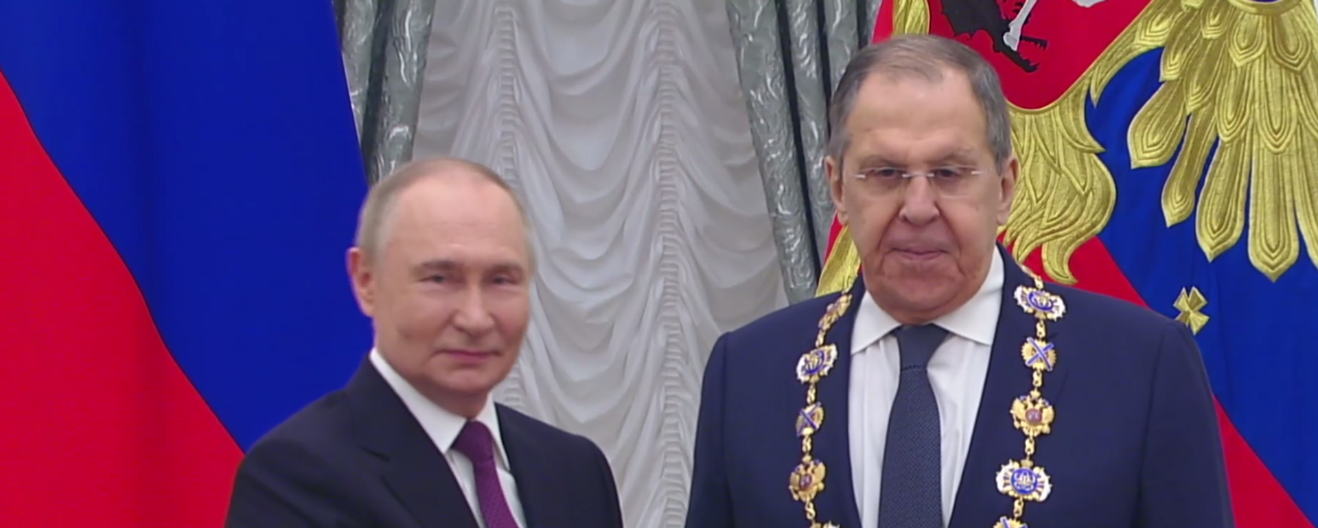 بوتين يمنح لافروف الوسام الأرفع في روسيا - سبوتنيك عربي, 1920, 22.05.2025