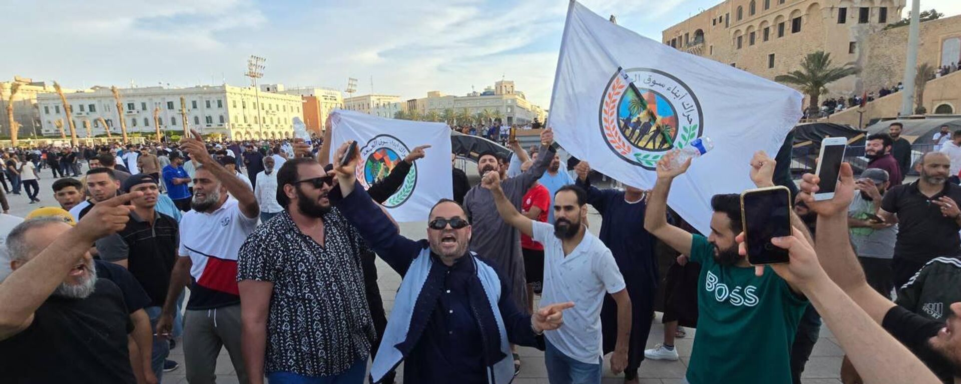 مظاهرات حاشدة في طرابلس تطالب بإسقاط حكومة الوحدة الوطنية - سبوتنيك عربي, 1920, 23.05.2025