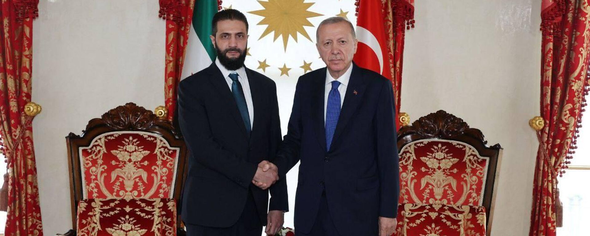 أردوغان يستقبل الشرع في إسطنبول  - سبوتنيك عربي, 1920, 14.06.2025