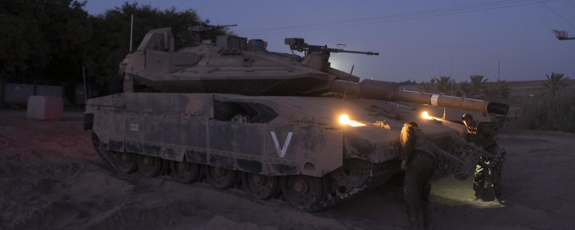 دبابة إسرائيلية - سبوتنيك عربي, 1920, 25.05.2025