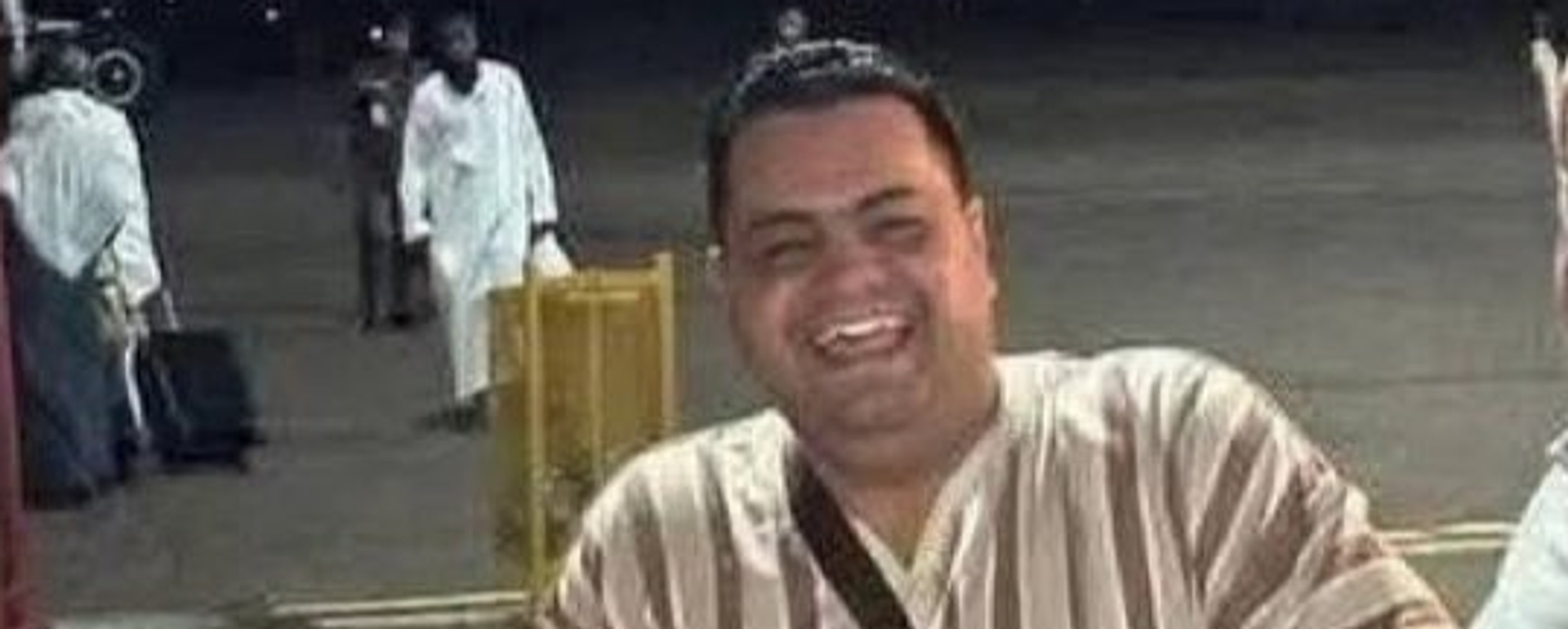 صورة للشاب الليبي عامر المهدي منصور القذافي، الذي تم رفض سفره مرتين لأداء مراسم الحج. - سبوتنيك عربي, 1920, 26.05.2025