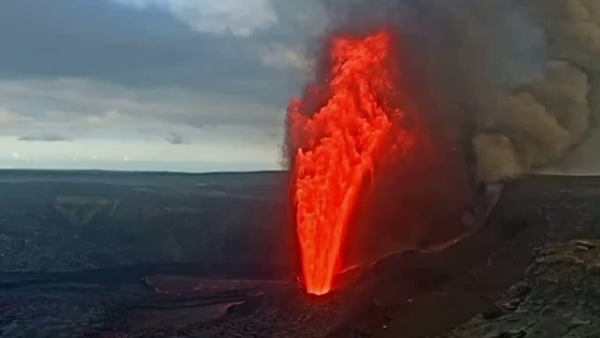 صورة لثوران بركان كيلاوي - سبوتنيك عربي