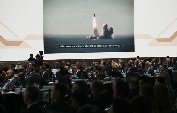 صورة من افتتاح الاجتماع الدولي لكبار المسؤولين عن قضايا الأمن - سبوتنيك عربي