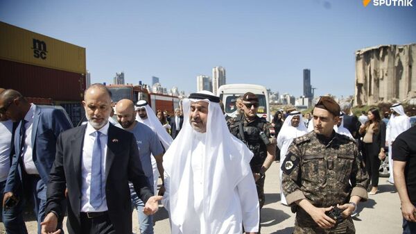 وفد إماراتي يزور مرفأ بيروت ومطار رفيق الحريري - سبوتنيك عربي