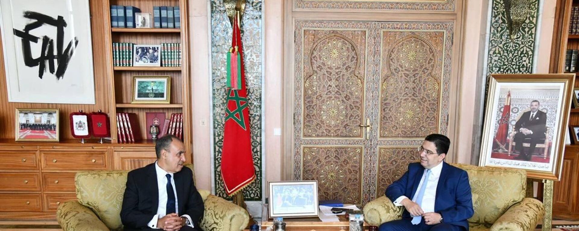 وزيرا الخارجية المصري والمغربي - سبوتنيك عربي, 1920, 30.05.2025