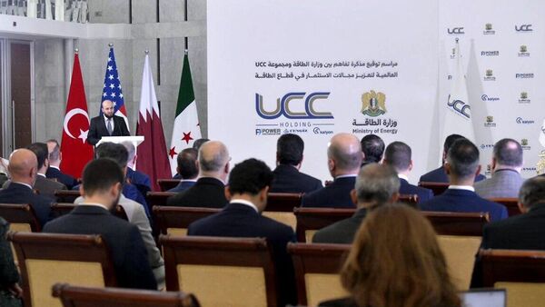 مذكرات تفاهم تفتح عهدا جديدا للطاقة في سوريا - سبوتنيك عربي