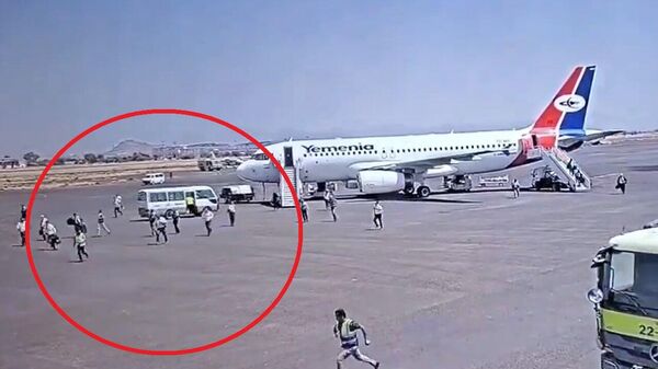 شاهد درامية لهروب ركاب طائرة قبل تدميرها - سبوتنيك عربي