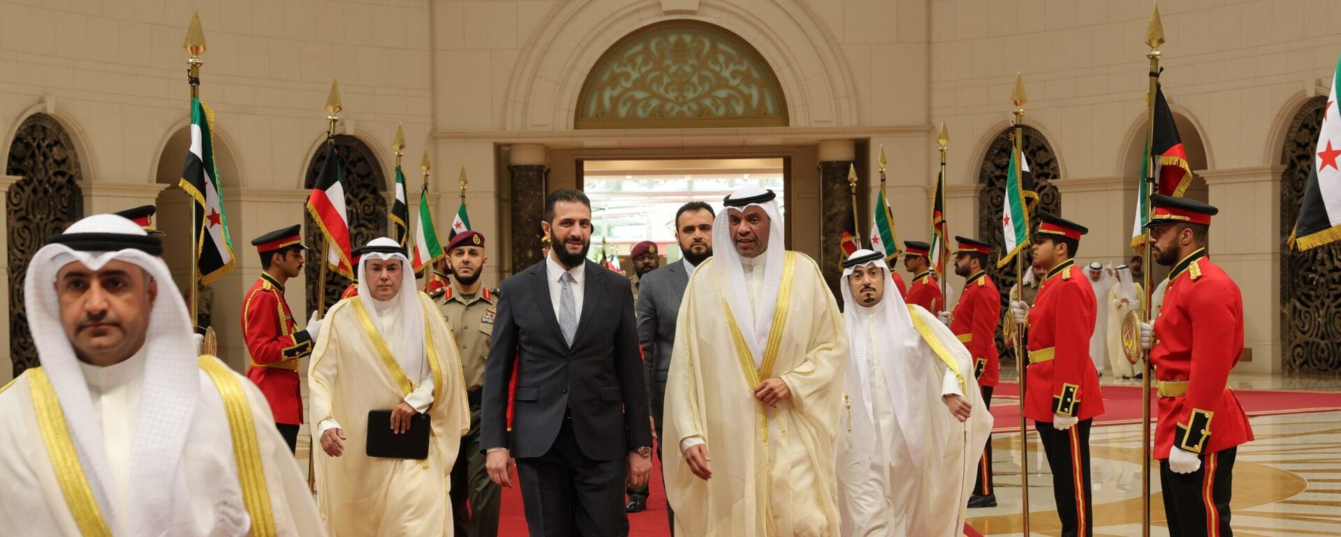 استقبال الرئيس السوري أحمد الشرع في الكويت  - سبوتنيك عربي, 1920, 01.06.2025