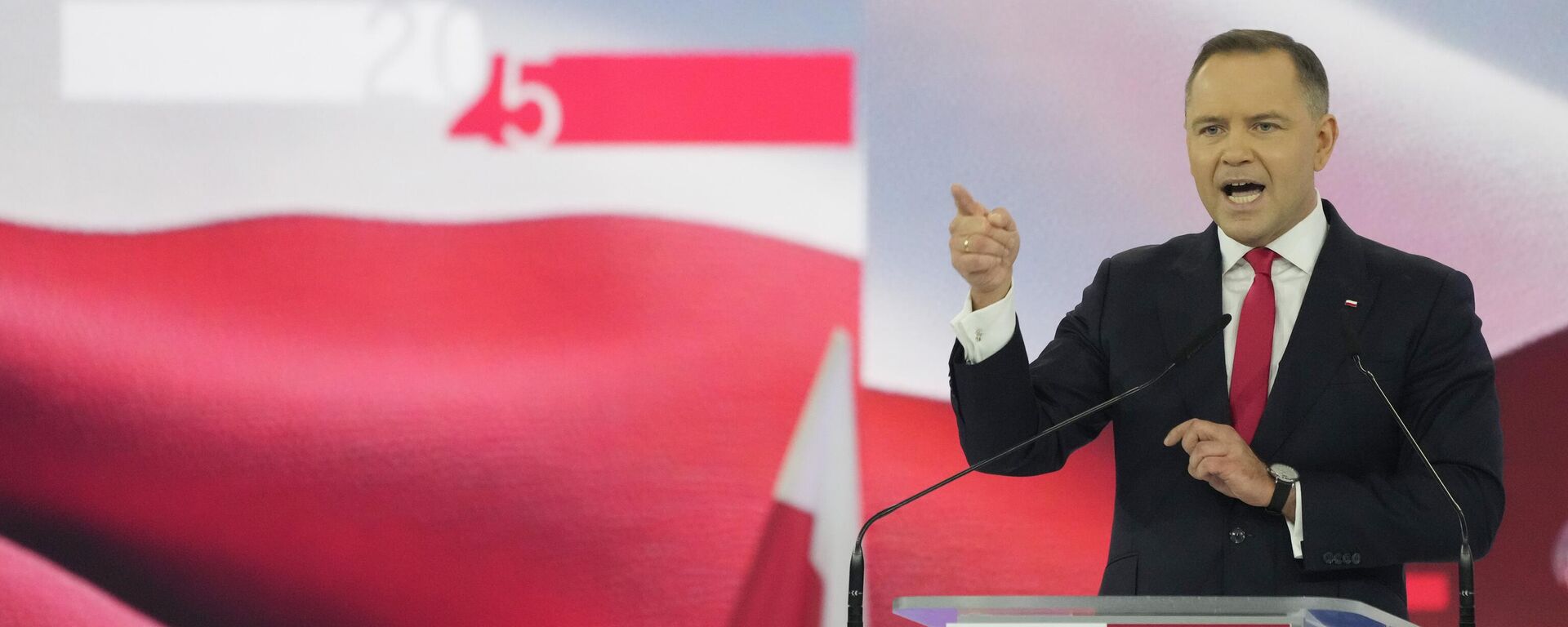 Karol Nawrocki, the presidential candidate backed by the conservative Law and Justice party. - سبوتنيك عربي, 1920, 02.06.2025