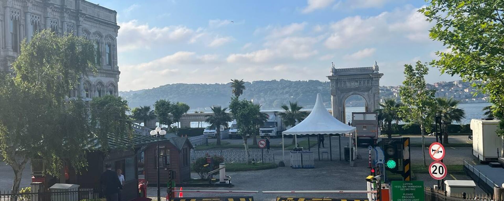 الأجواء قبيل الجولة الثانية من المفاوضات الروسية الأوكرانية في إسطنبول بتاريخ 2 يونيو 2025  - سبوتنيك عربي, 1920, 02.06.2025